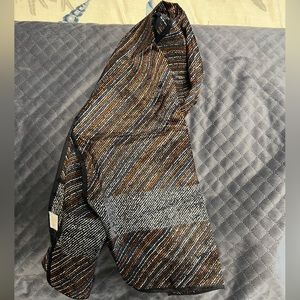 Vintage Japanese 100% acetate scarf